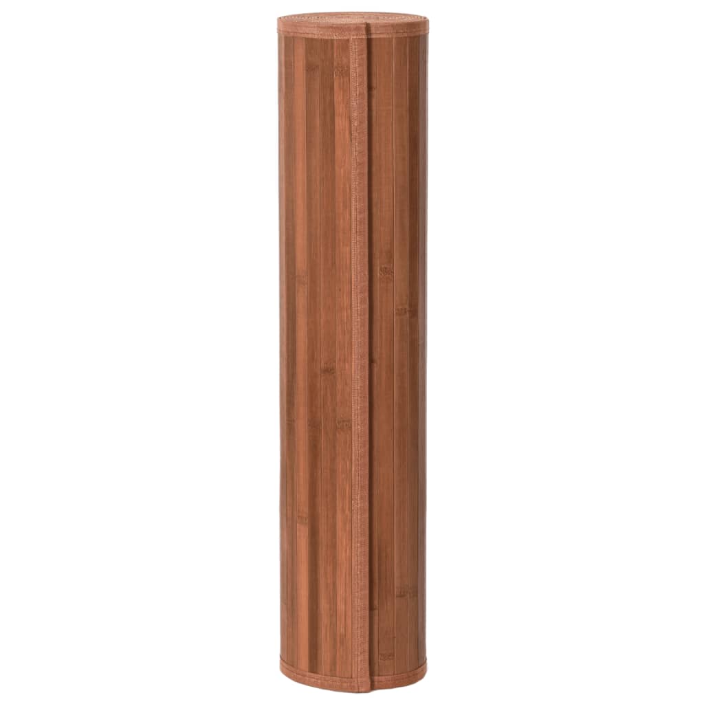 Paklājs, brūns, 80x300cm, bambuss, taisnstūris