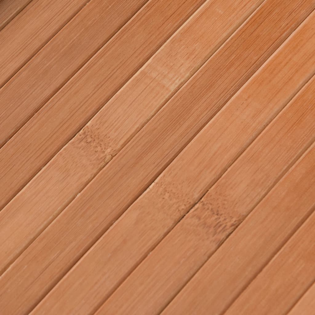 Carpet, natural color, 80x1000cm, bamboo, rectangular