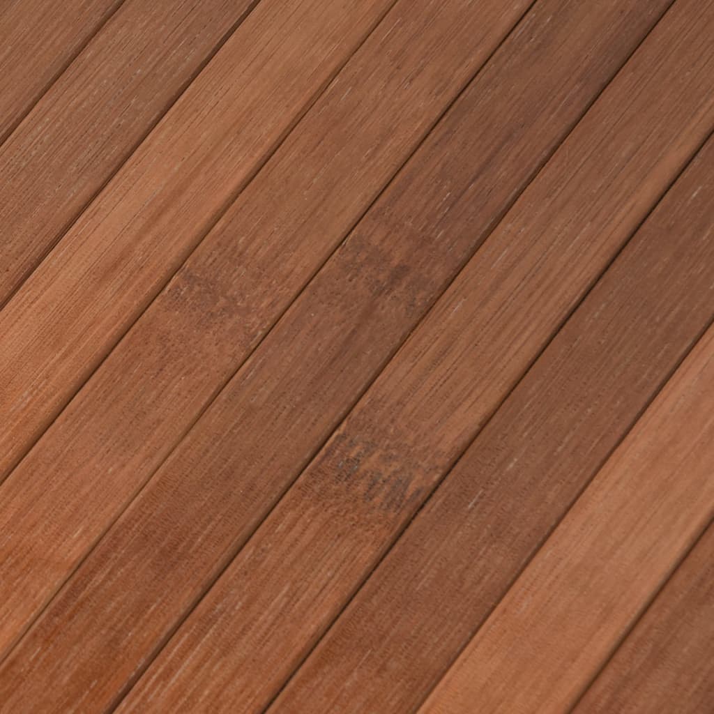 Carpet, brown, 80x1000cm, bamboo, rectangular