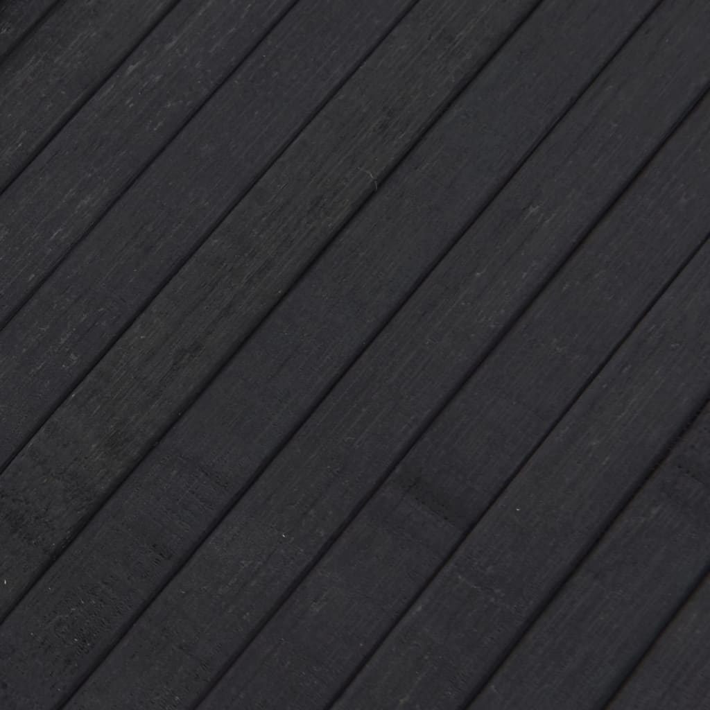 Carpet, grey, 80x1000cm, bamboo, rectangular