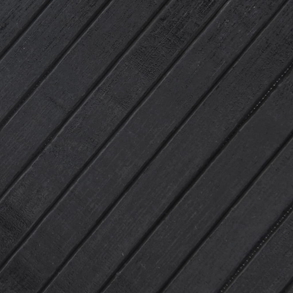 Carpet, grey, 100x1000cm, bamboo, rectangular