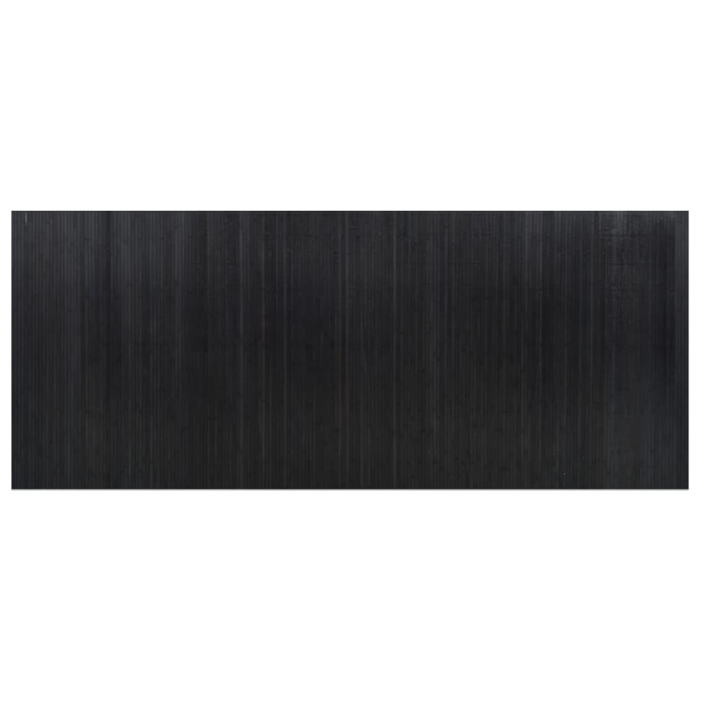 Kambario pertvara, juodos spalvos, 165x400cm, bambukas