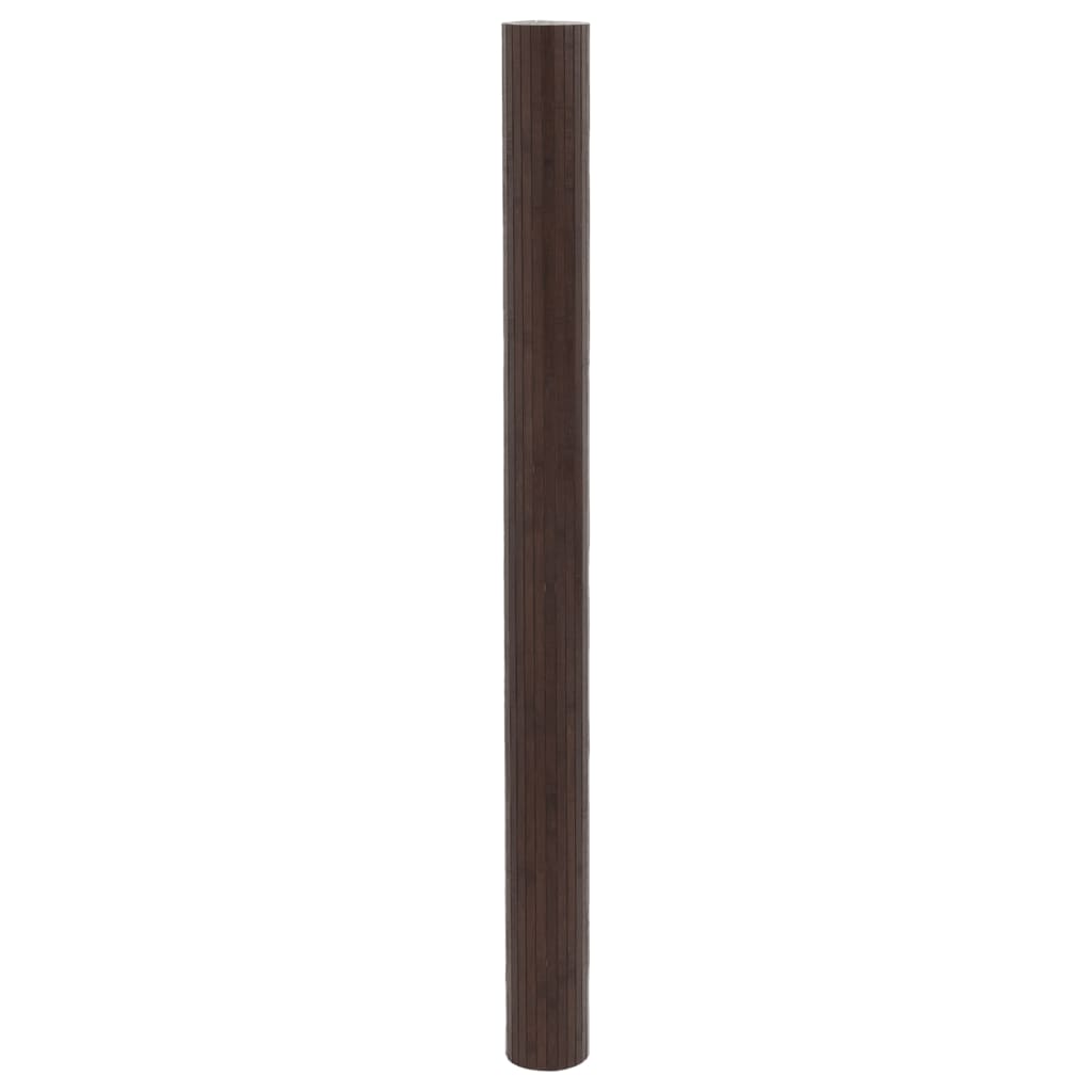 Kambario pertvara, tamsiai rudos spalvos, plotis 800 cm, aukštis 165 cm, bambukas