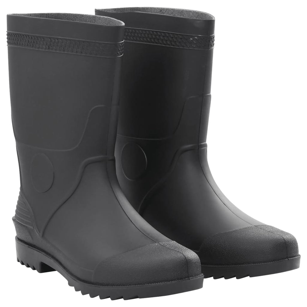 Rubber boots, black, PVC, size 46