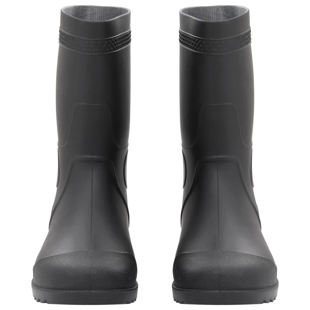 Rubber boots, black, PVC, size 46