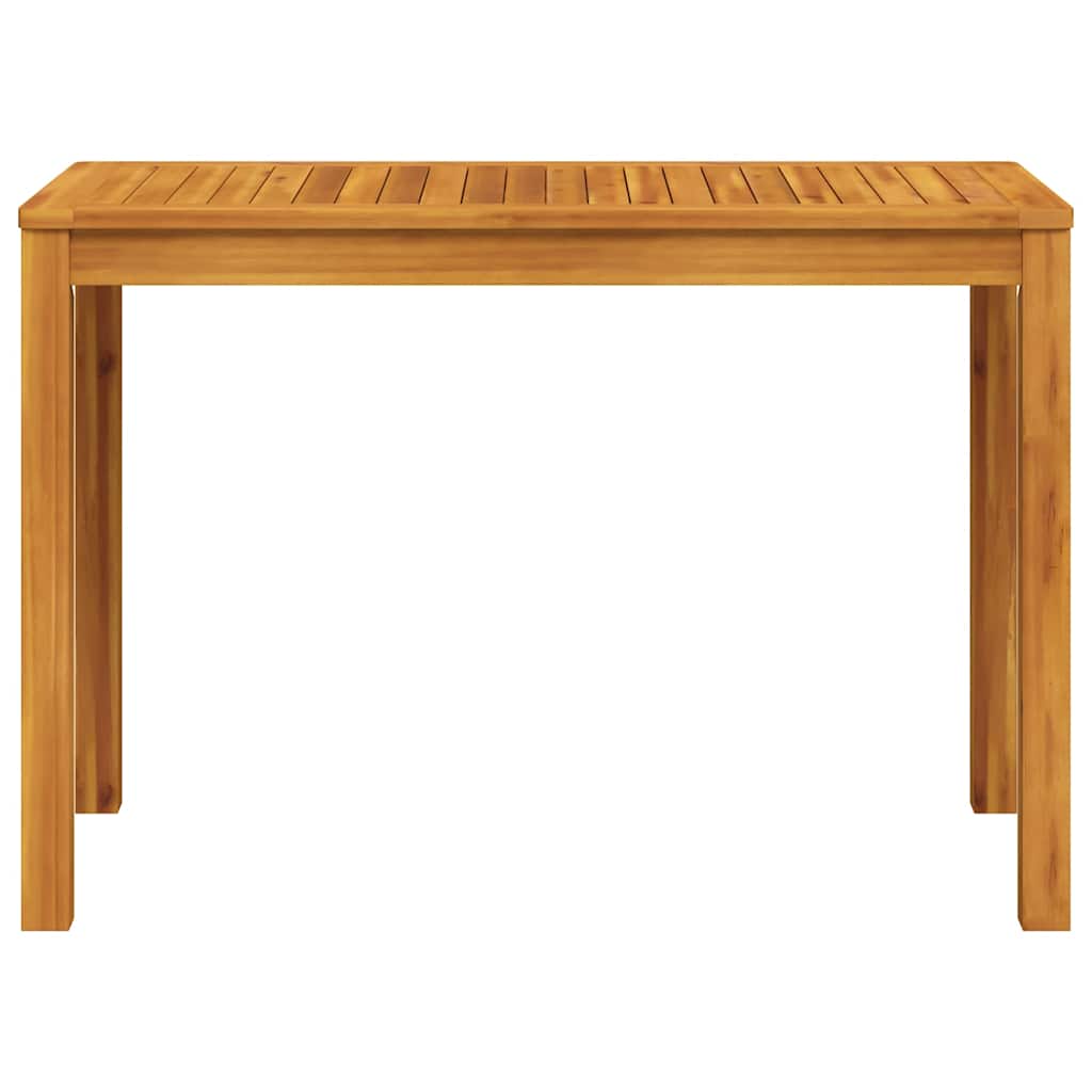 Sodo valgomojo stalas, 110x55x75cm, akacijos medienos masyvas