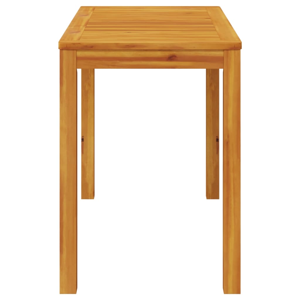 Sodo valgomojo stalas, 110x55x75cm, akacijos medienos masyvas