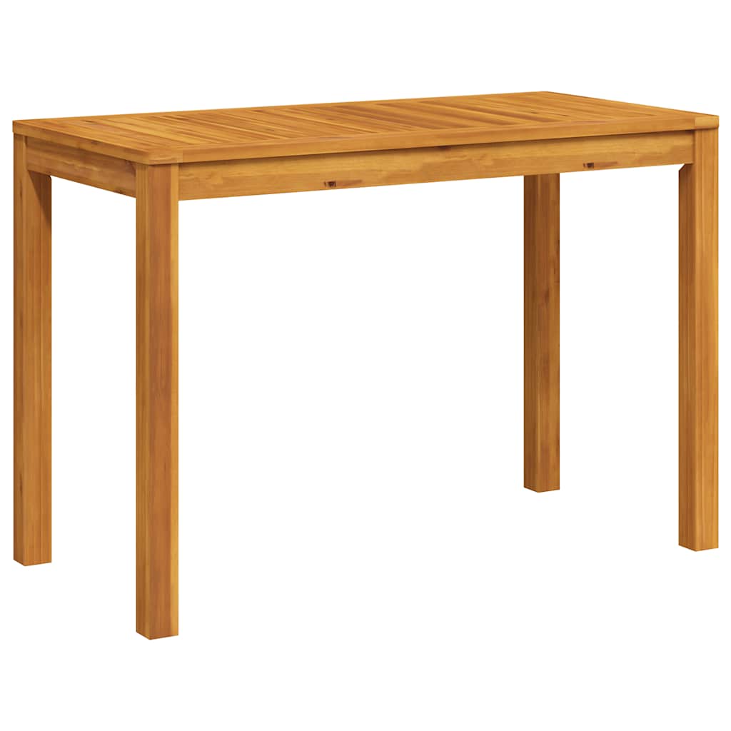 Sodo valgomojo stalas, 110x55x75cm, akacijos medienos masyvas