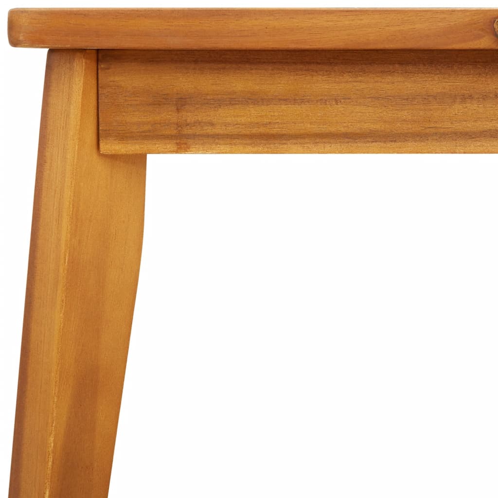 Sodo valgomojo stalas, 100x55x45cm, akacijos medienos masyvas