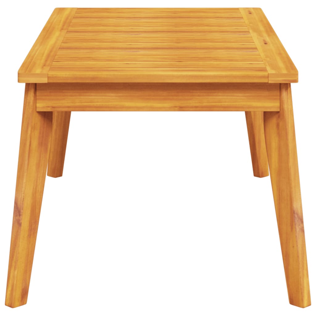 Sodo valgomojo stalas, 100x55x45cm, akacijos medienos masyvas