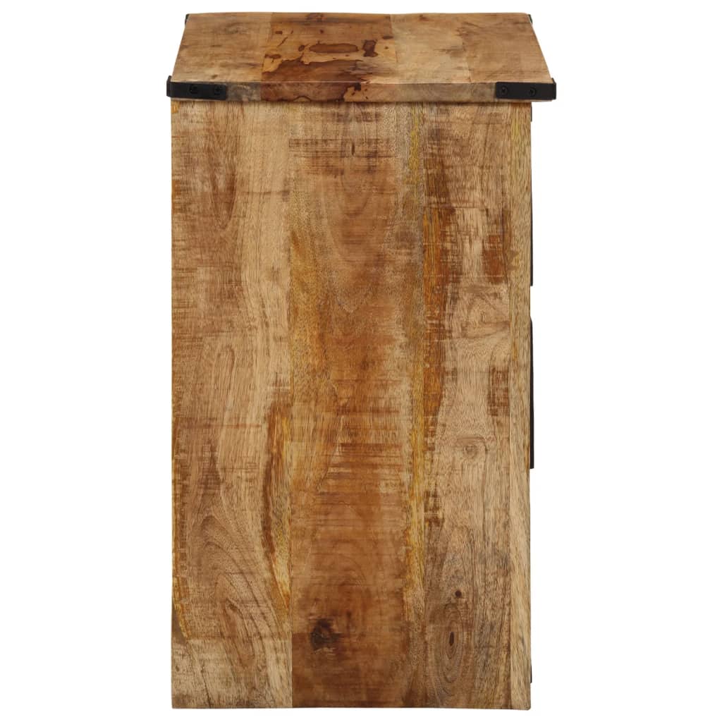Side cabinet with 3 drawers, 55x35x60cm, solid mango wood