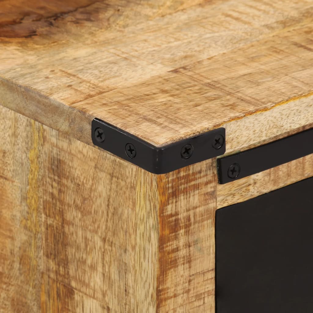 Side cabinet with 3 drawers, 55x35x60cm, solid mango wood