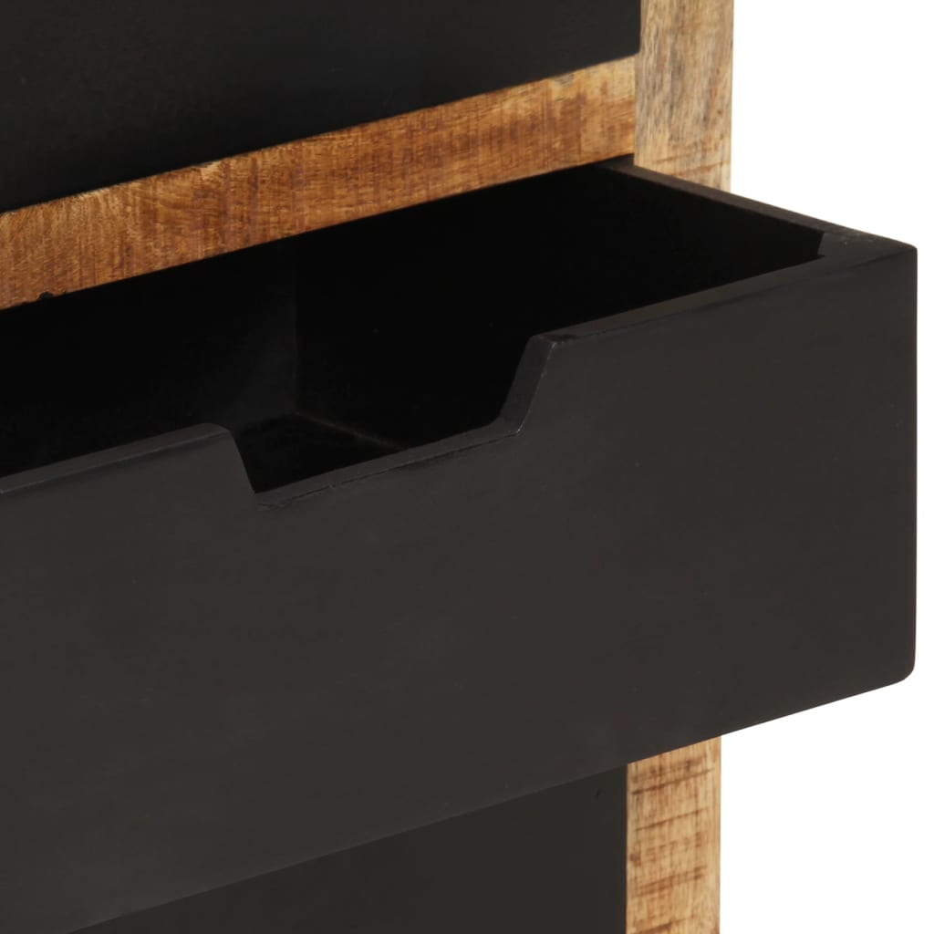 Side cabinet with 3 drawers, 55x35x60cm, solid mango wood