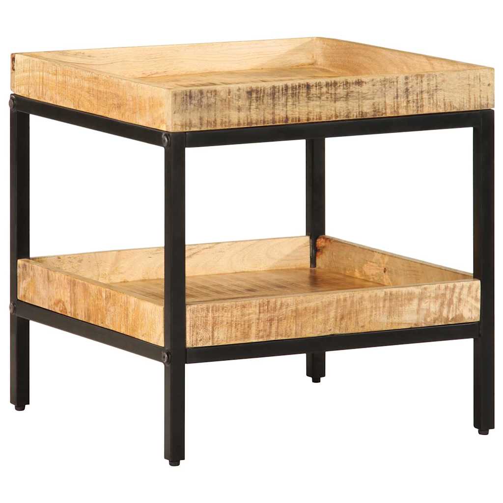 Šoninis stalas Ruda 45 x 45 x 45 cm mango medienos masyvas