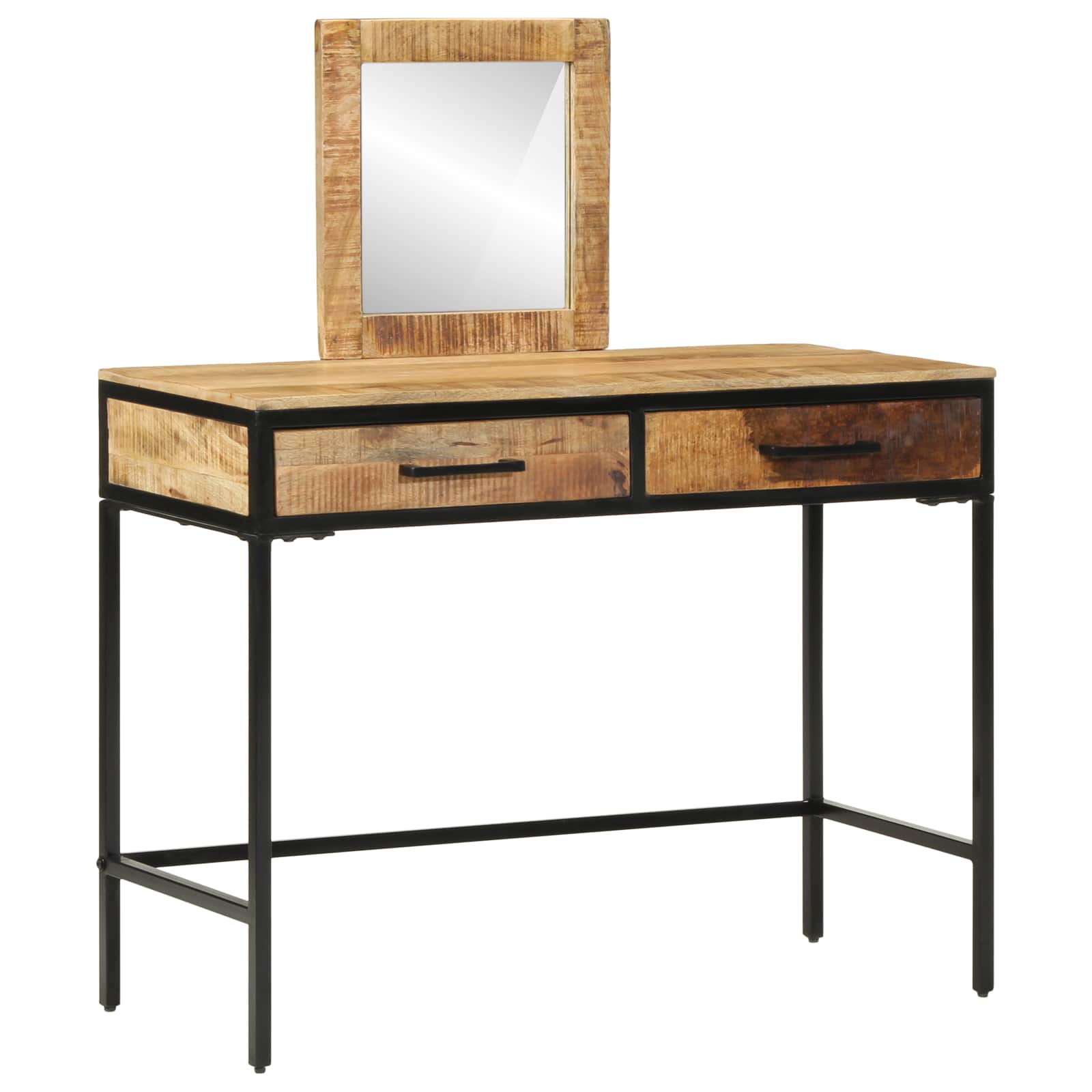 Makiažo stalas Ruda 100 x 40 x 120 cm Mango medienos masyvas