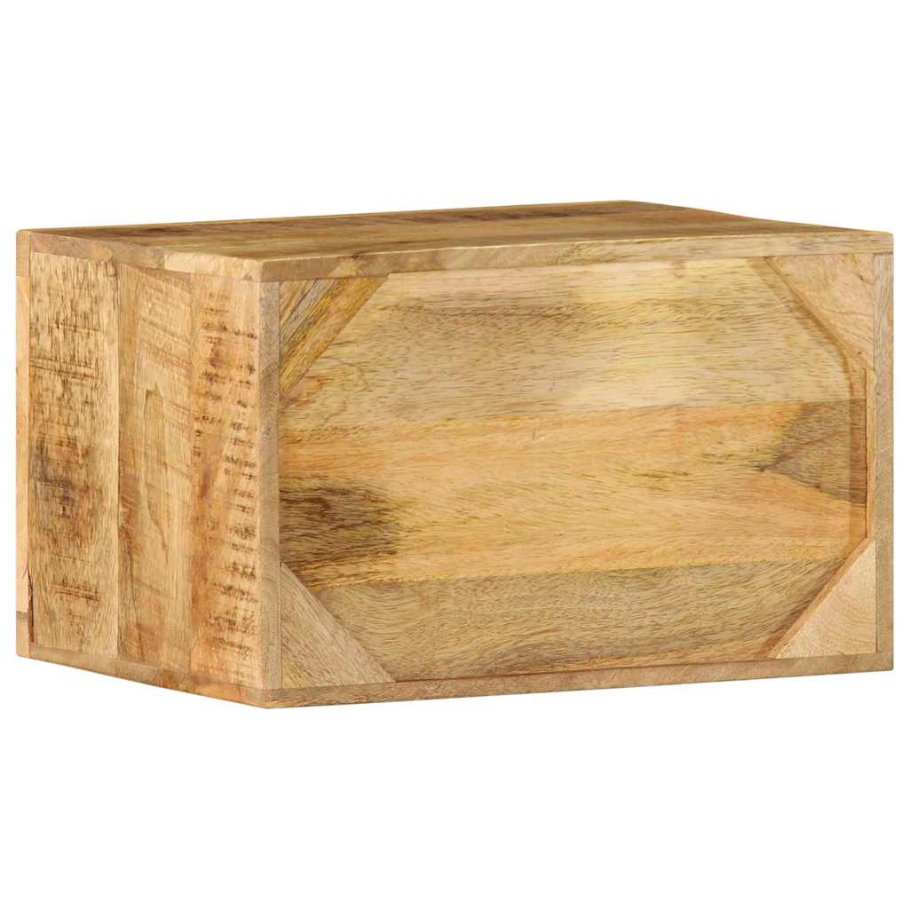 Šalia lovos spintelė Ruda 40 x 30 x 25 cm Kietas mango medis
