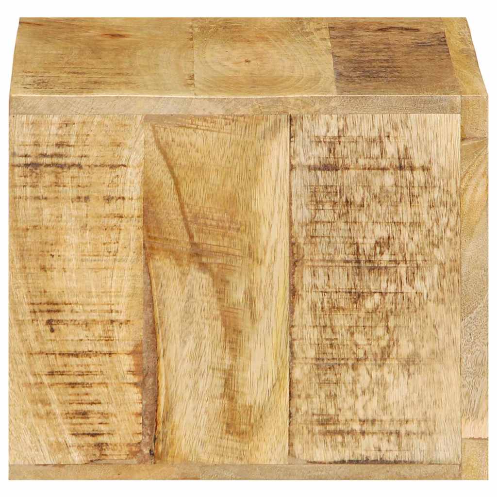 Šalia lovos spintelė Ruda 40 x 30 x 25 cm Kietas mango medis