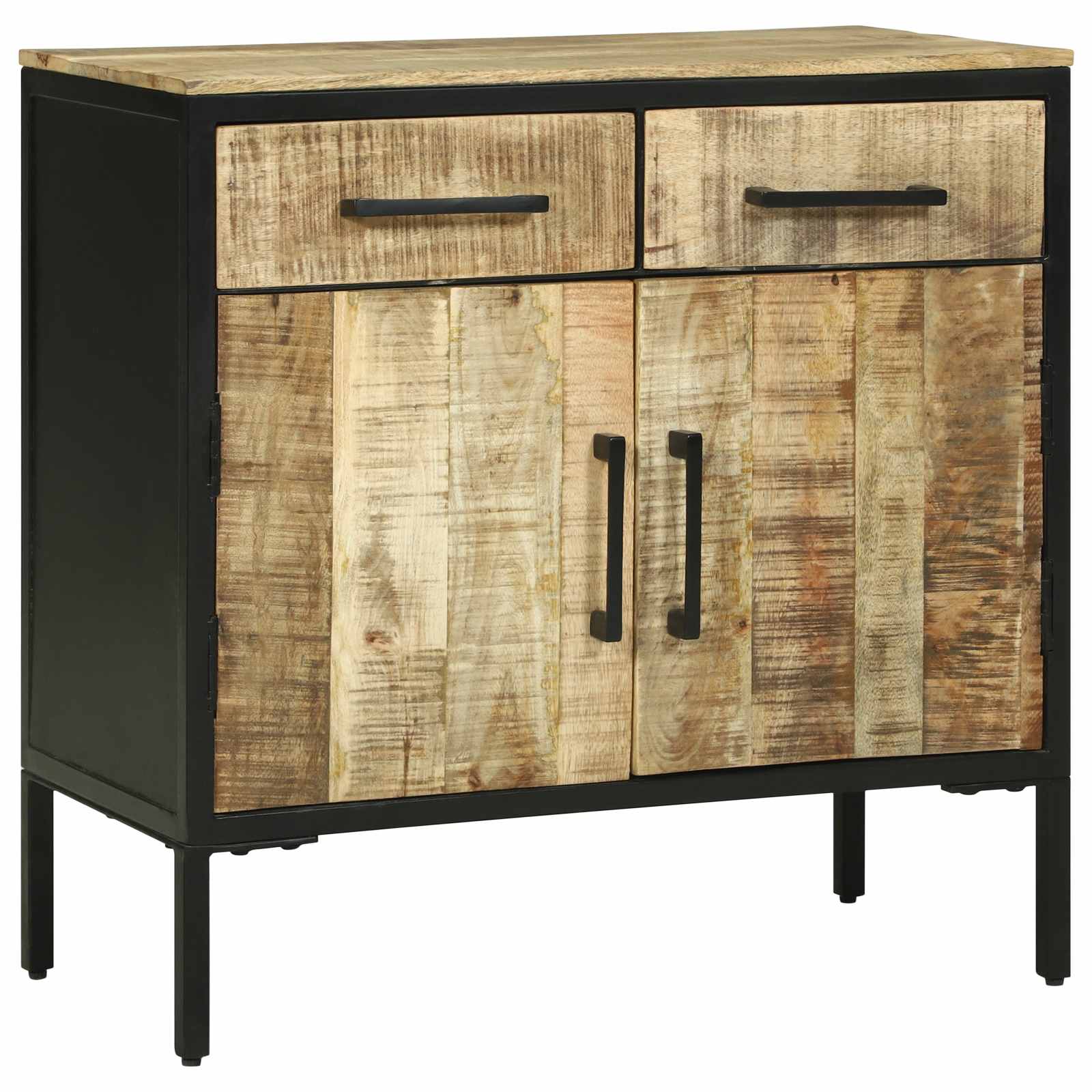 Kabalas su stalčių 70 x 35 x 70 cm Mango medienos masyvas
