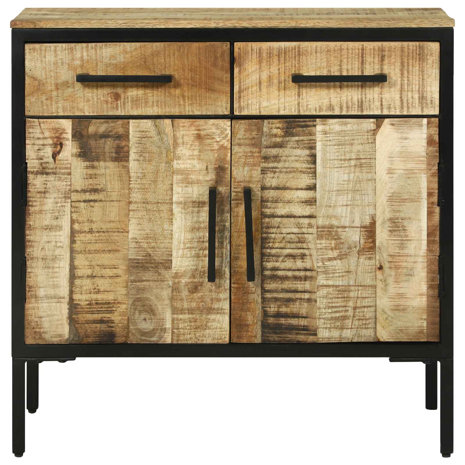 Kabalas su stalčių 70 x 35 x 70 cm Mango medienos masyvas
