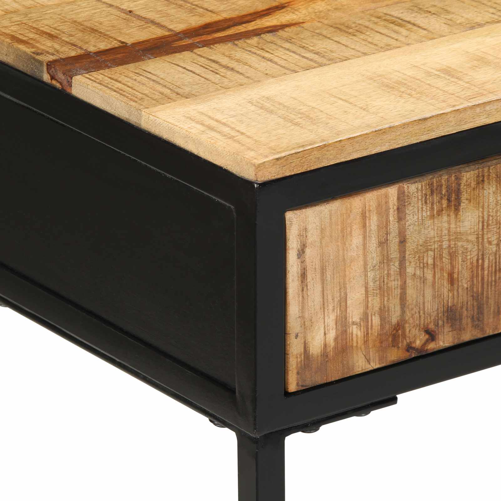 Console Table with Drawers Brown 100 x 55 x 89.5 cm