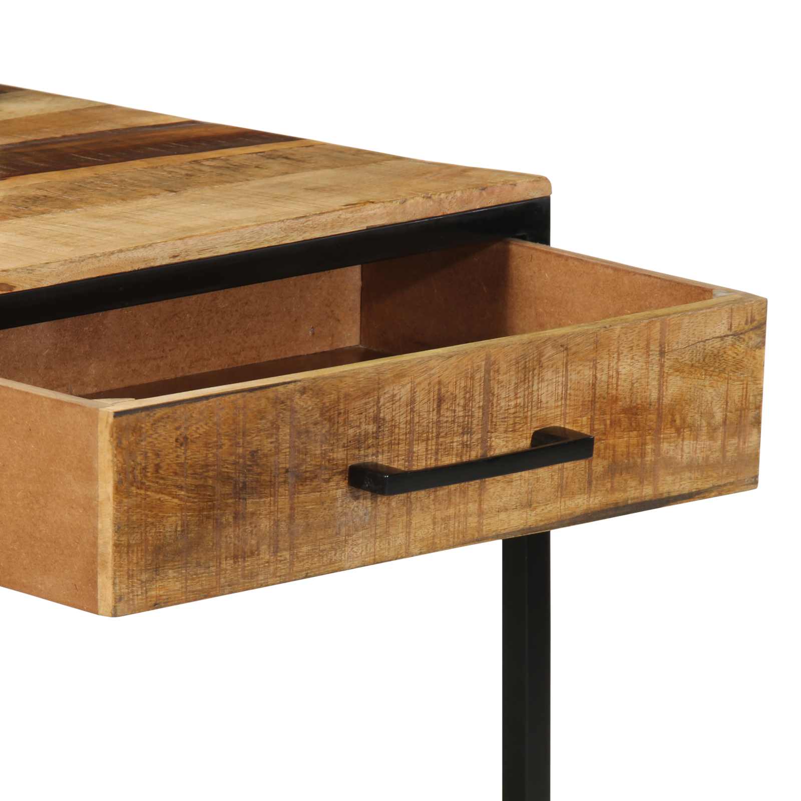 Console Table with Drawers Brown 100 x 55 x 89.5 cm