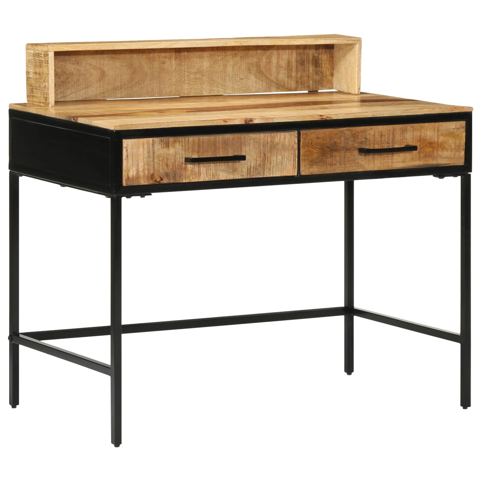 Console Table with Drawers Brown 100 x 55 x 89.5 cm