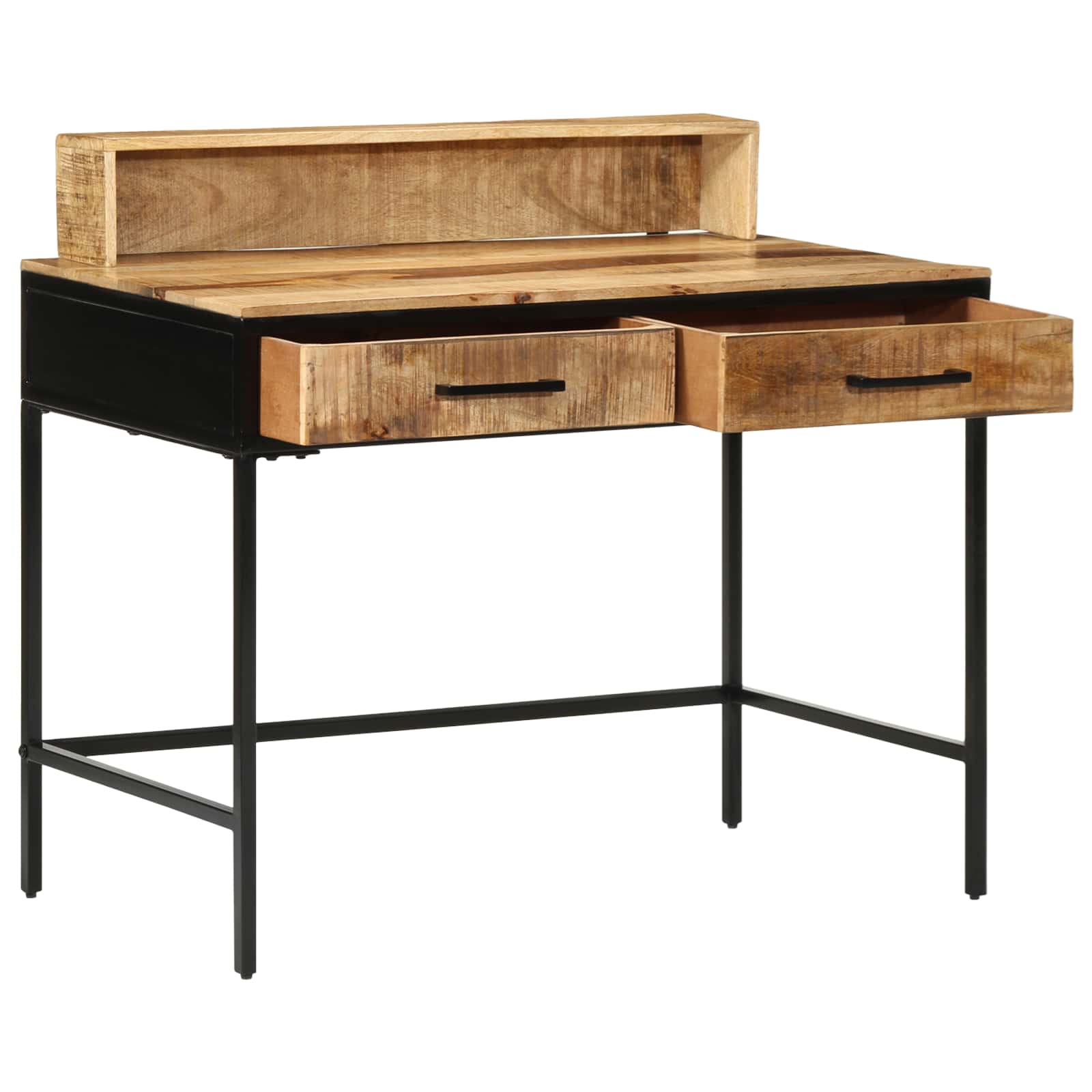 Console Table with Drawers Brown 100 x 55 x 89.5 cm