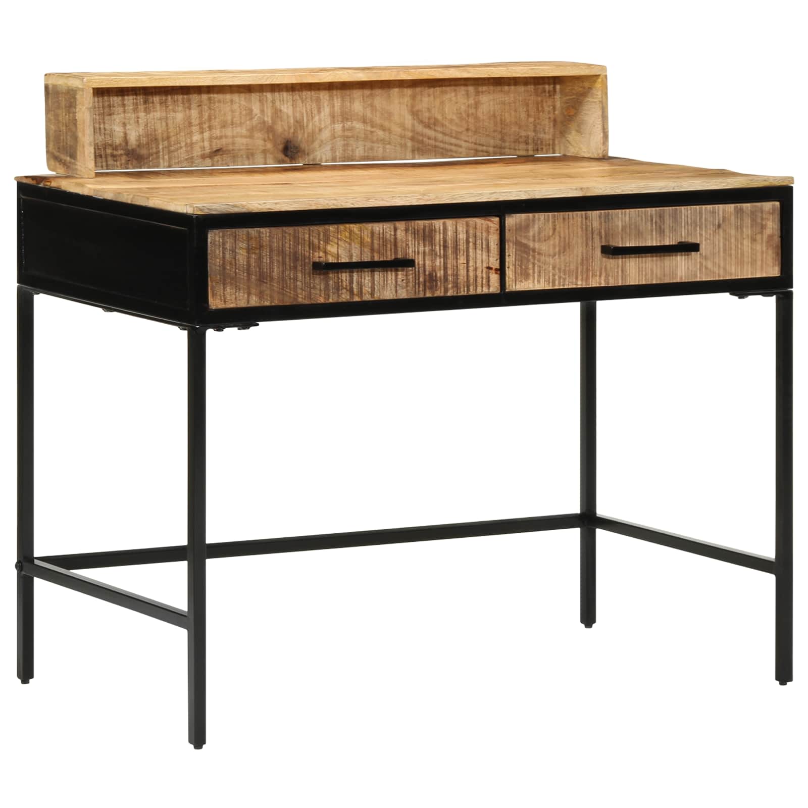 Console Table with Drawers Brown 100 x 55 x 89.5 cm