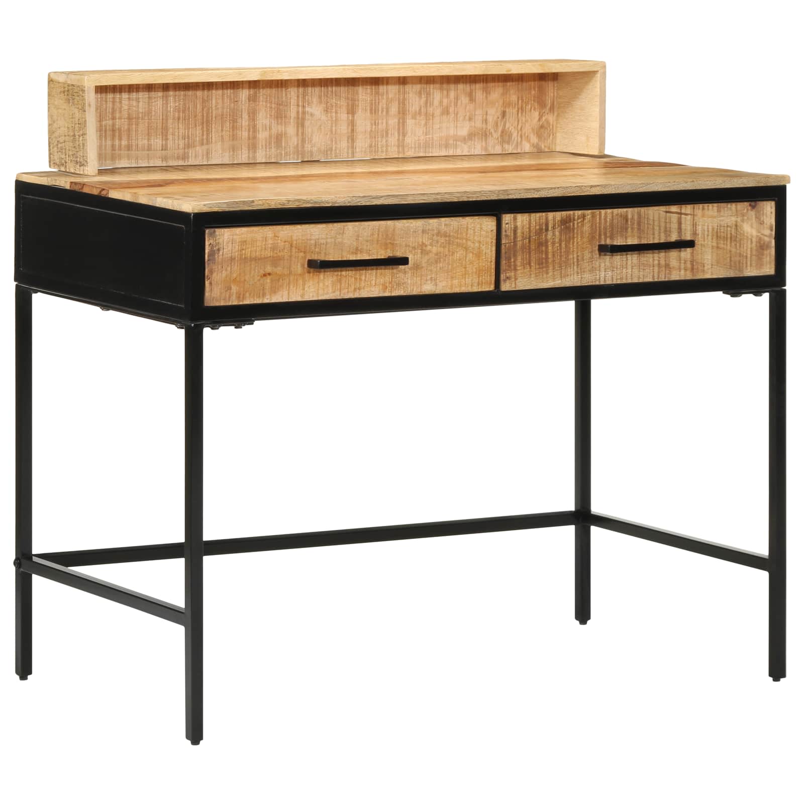 Console Table with Drawers Brown 100 x 55 x 89.5 cm