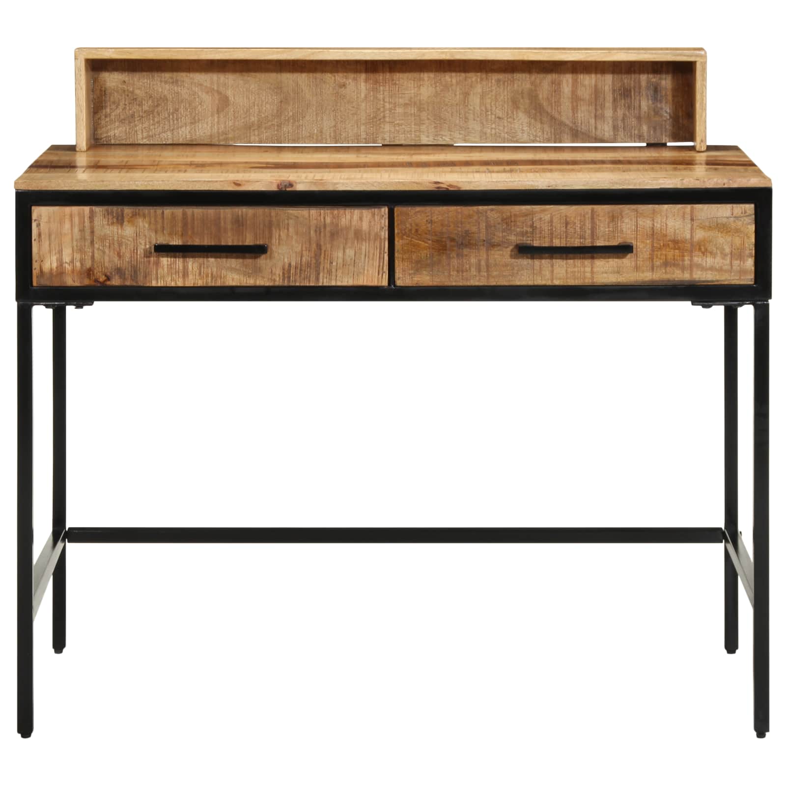 Console Table with Drawers Brown 100 x 55 x 89.5 cm