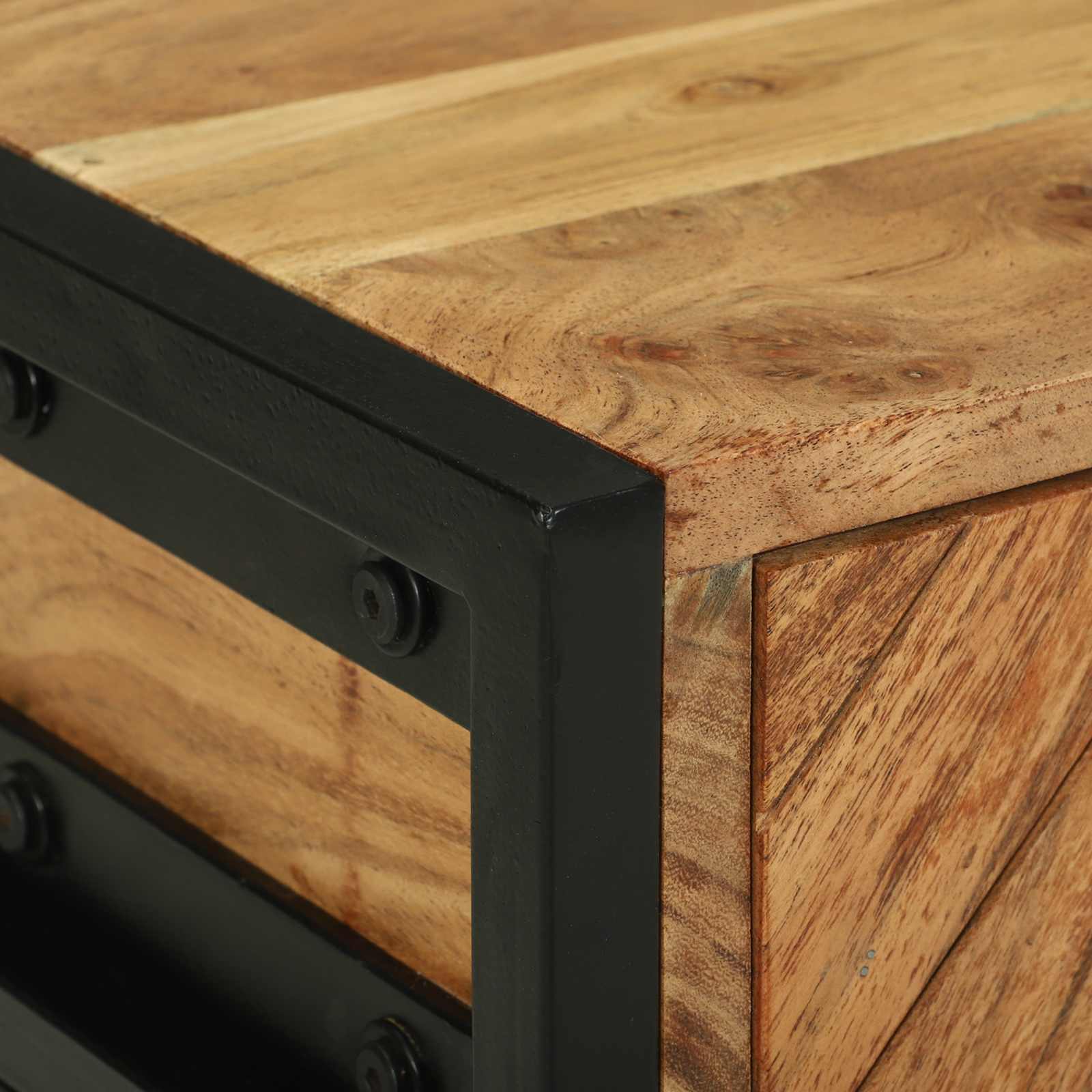 Bedside cabinet with drawer Brown 40 x 35 x 50 cm