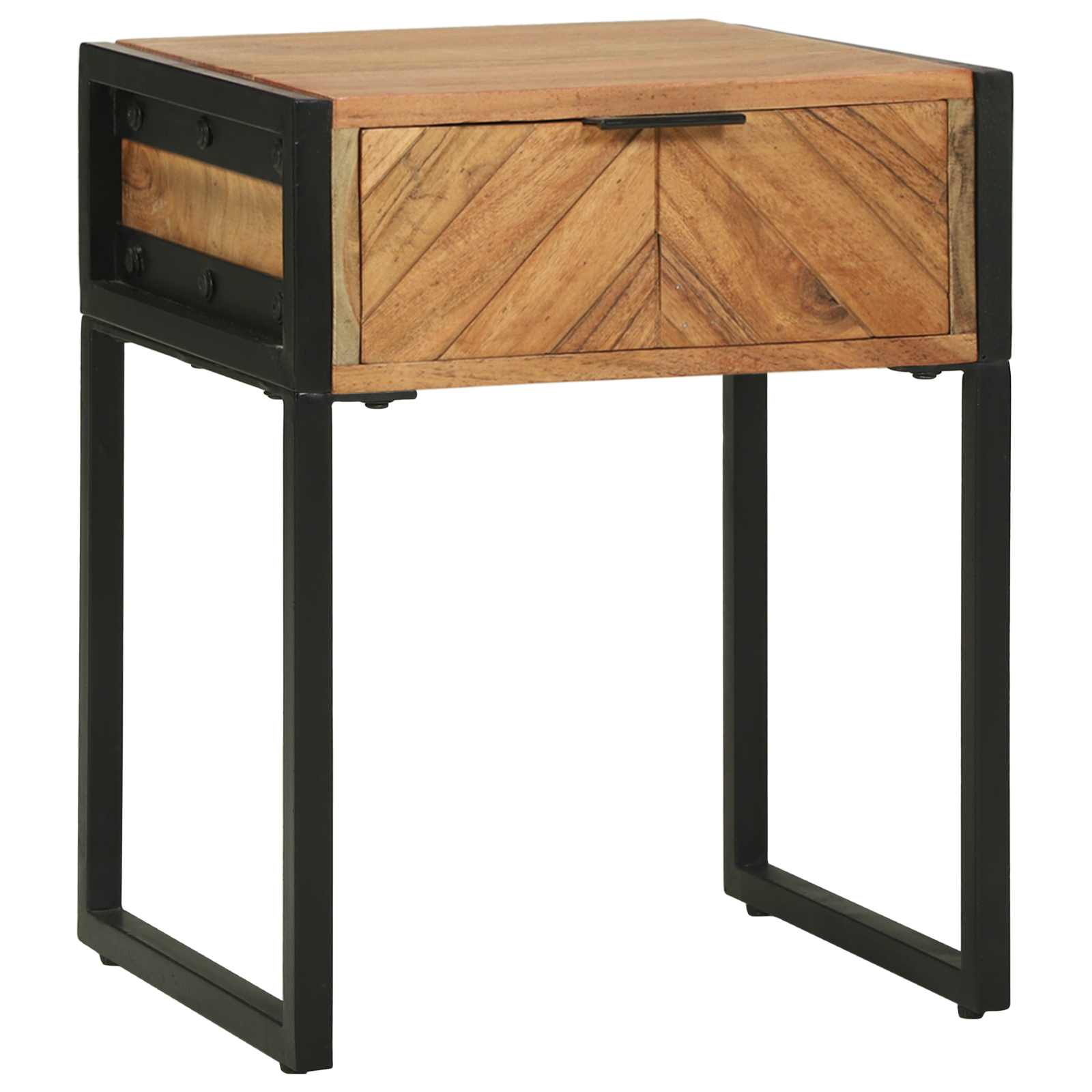 Bedside cabinet with drawer Brown 40 x 35 x 50 cm