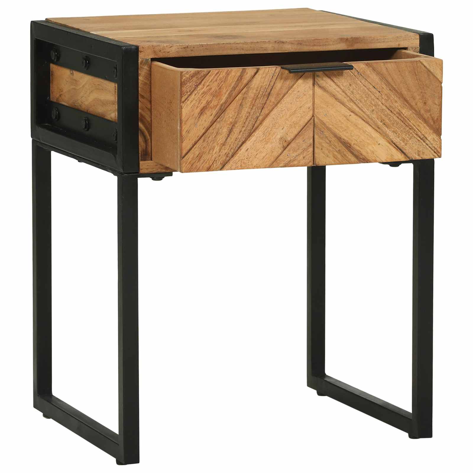 Bedside cabinet with drawer Brown 40 x 35 x 50 cm