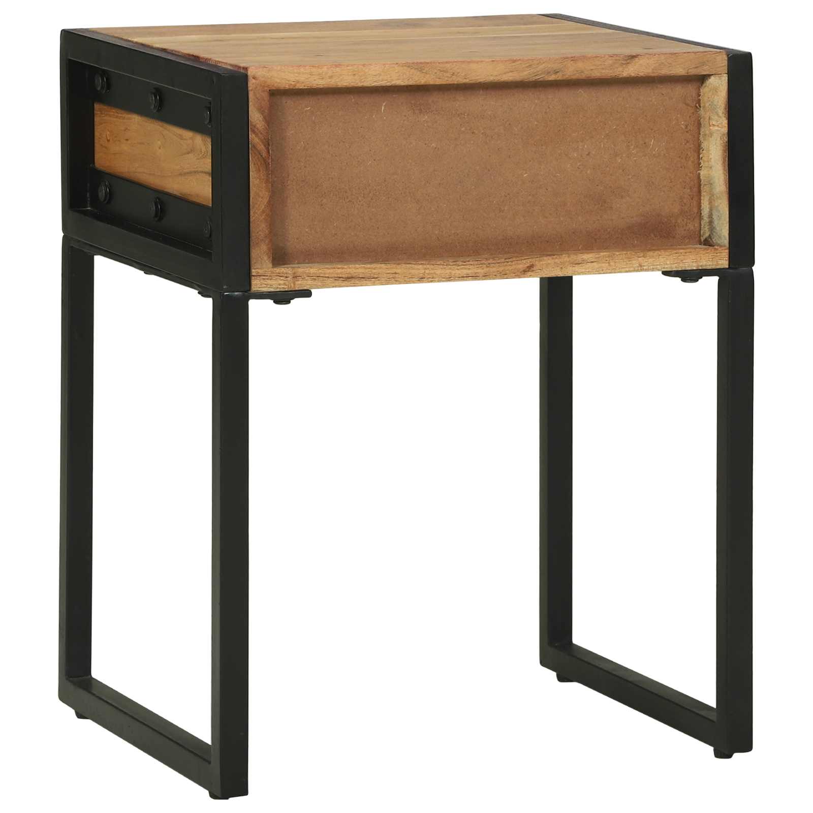 Bedside cabinet with drawer Brown 40 x 35 x 50 cm
