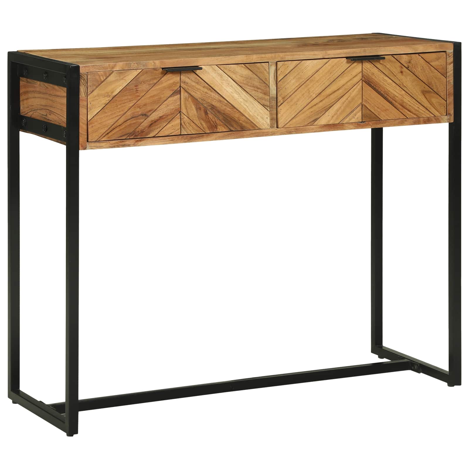 Konsolinis stalas Ruda 90 x 35 x 75 cm Kietos akacijos mediena