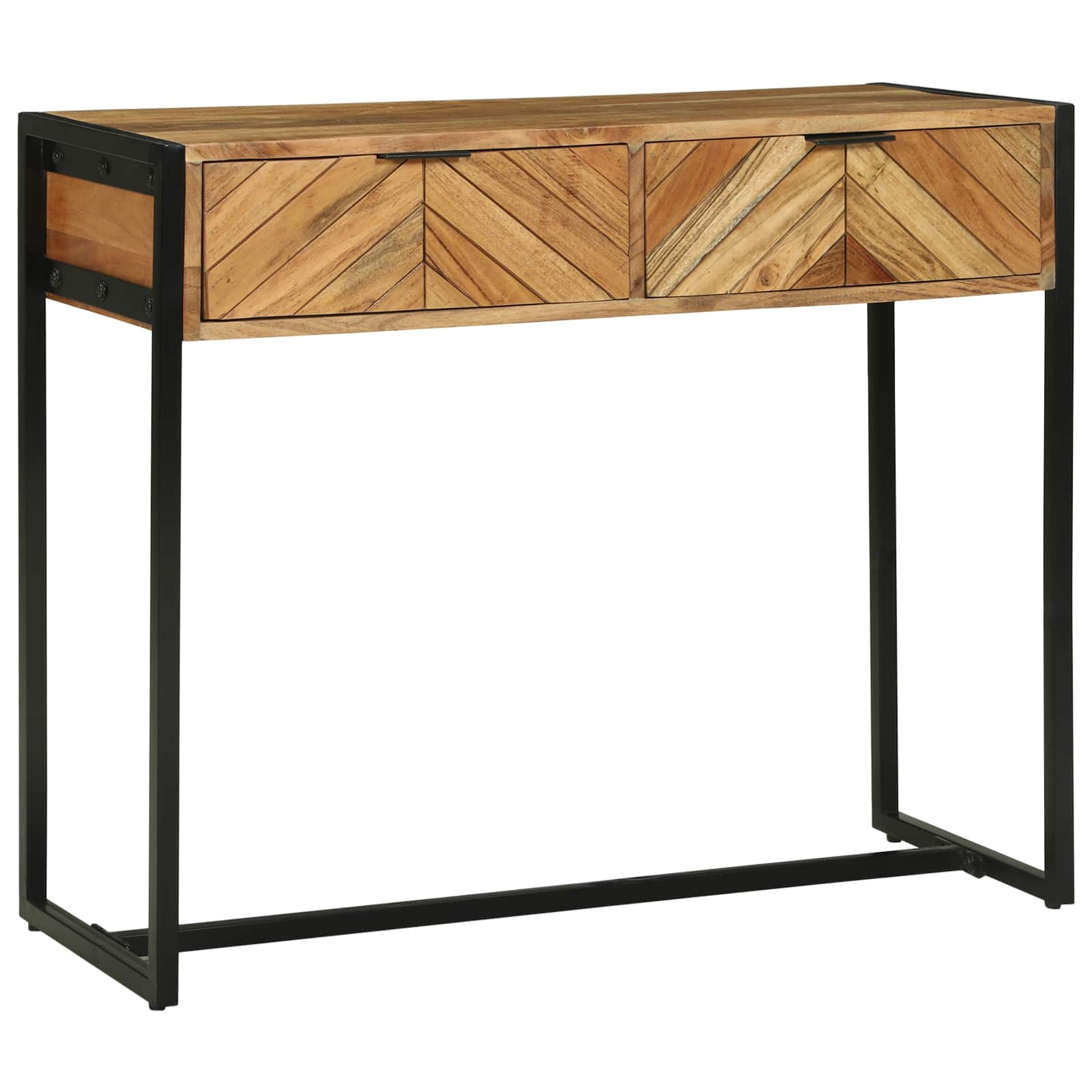Konsolinis stalas Ruda 90 x 35 x 75 cm Kietos akacijos mediena