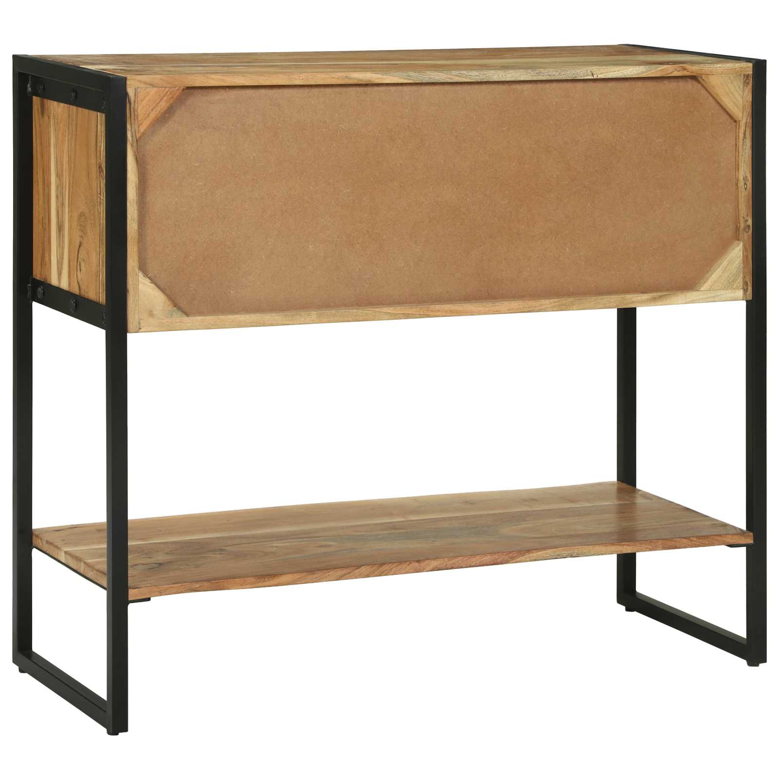 Konsolinis stalas Ruda 90 x 35 x 80 cm Kietos akacijos mediena