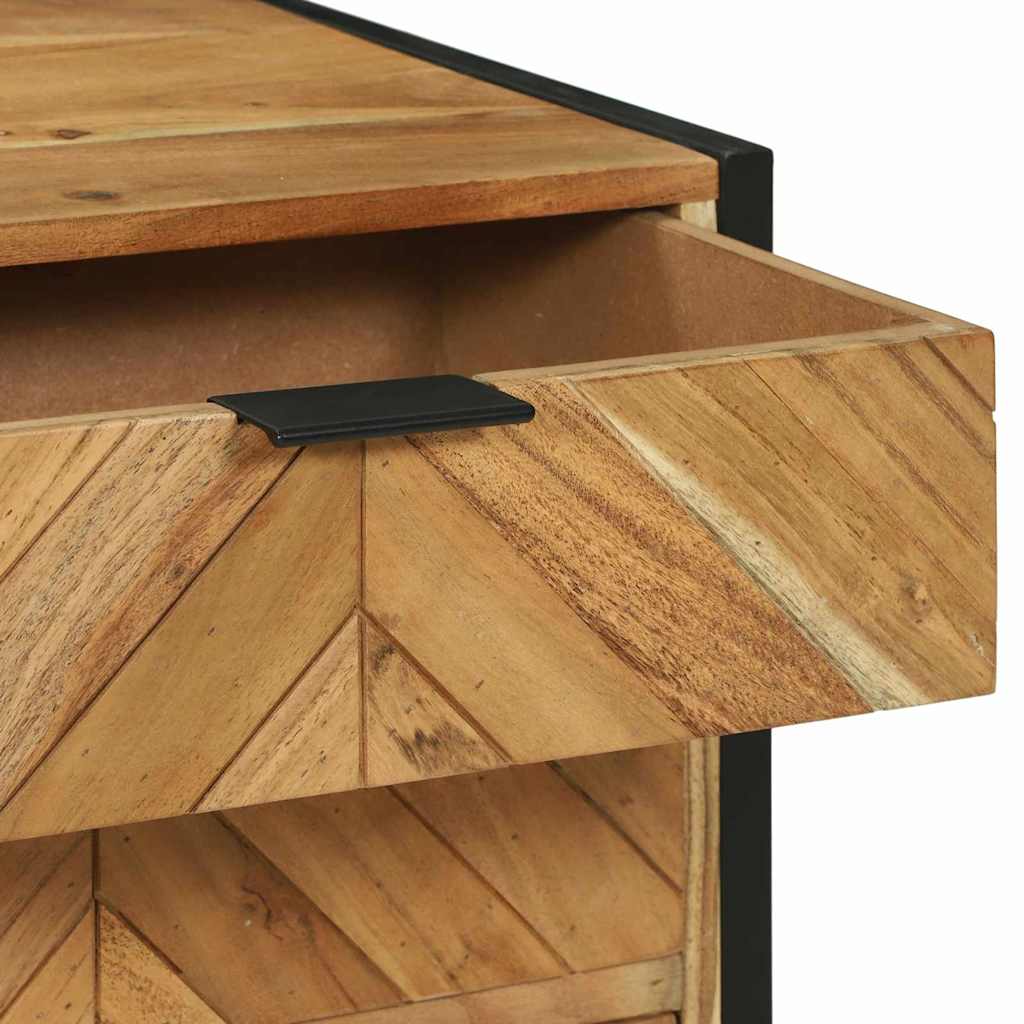 Highboard 50x35x75 cm Kieta mediena Akacija