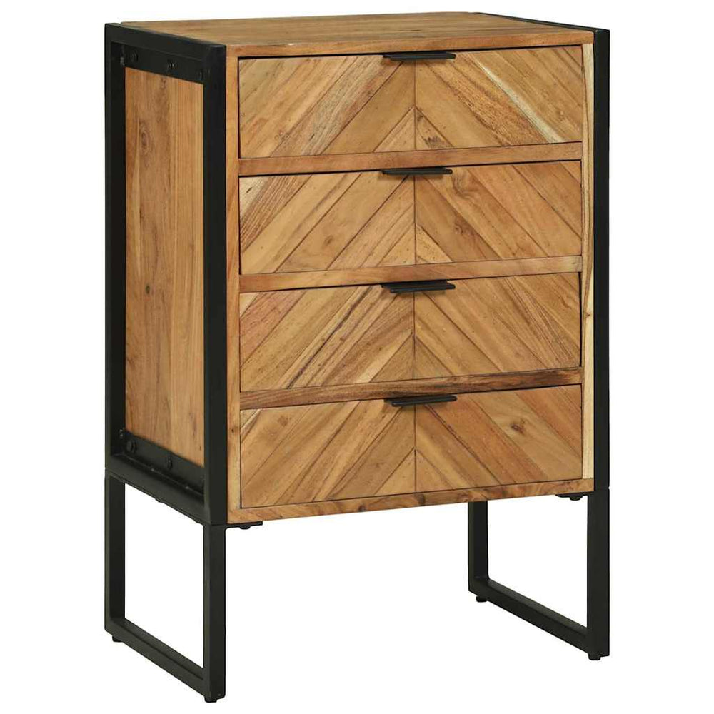 Highboard 50x35x75 cm Kieta mediena Akacija