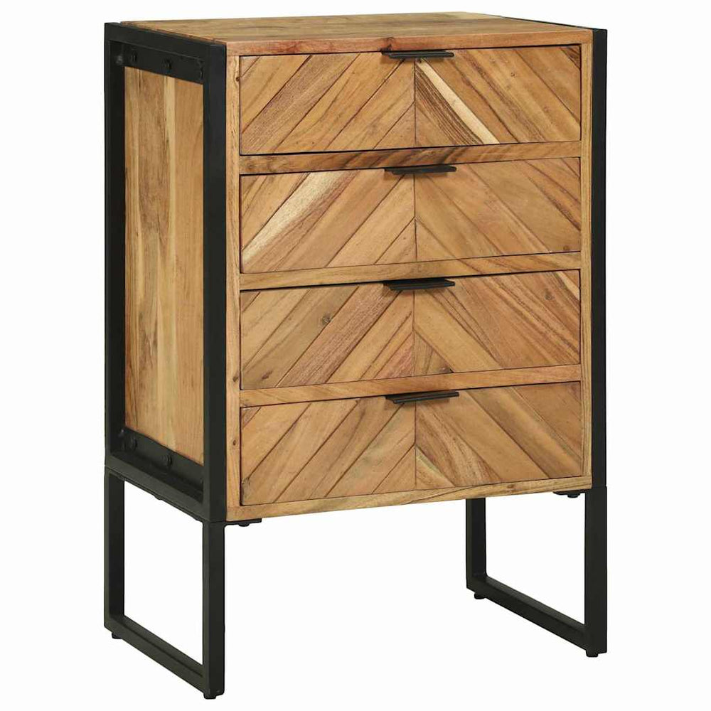 Highboard 50x35x75 cm Kieta mediena Akacija