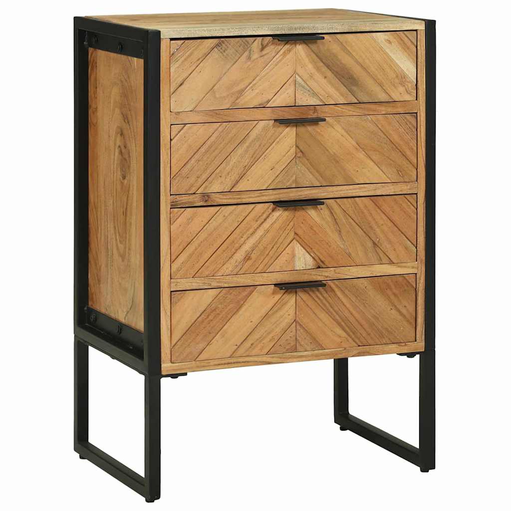 Highboard 50x35x75 cm Kieta mediena Akacija