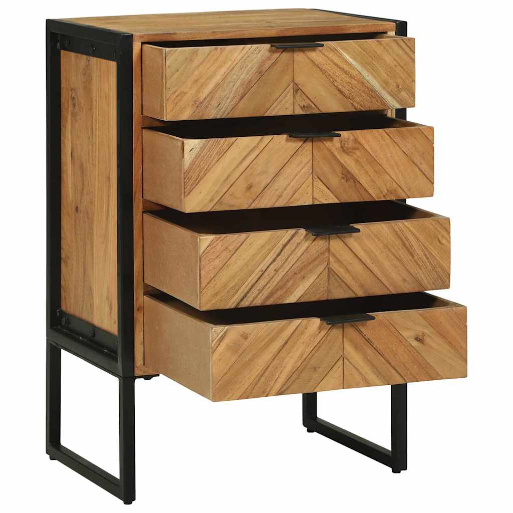 Highboard 50x35x75 cm Kieta mediena Akacija