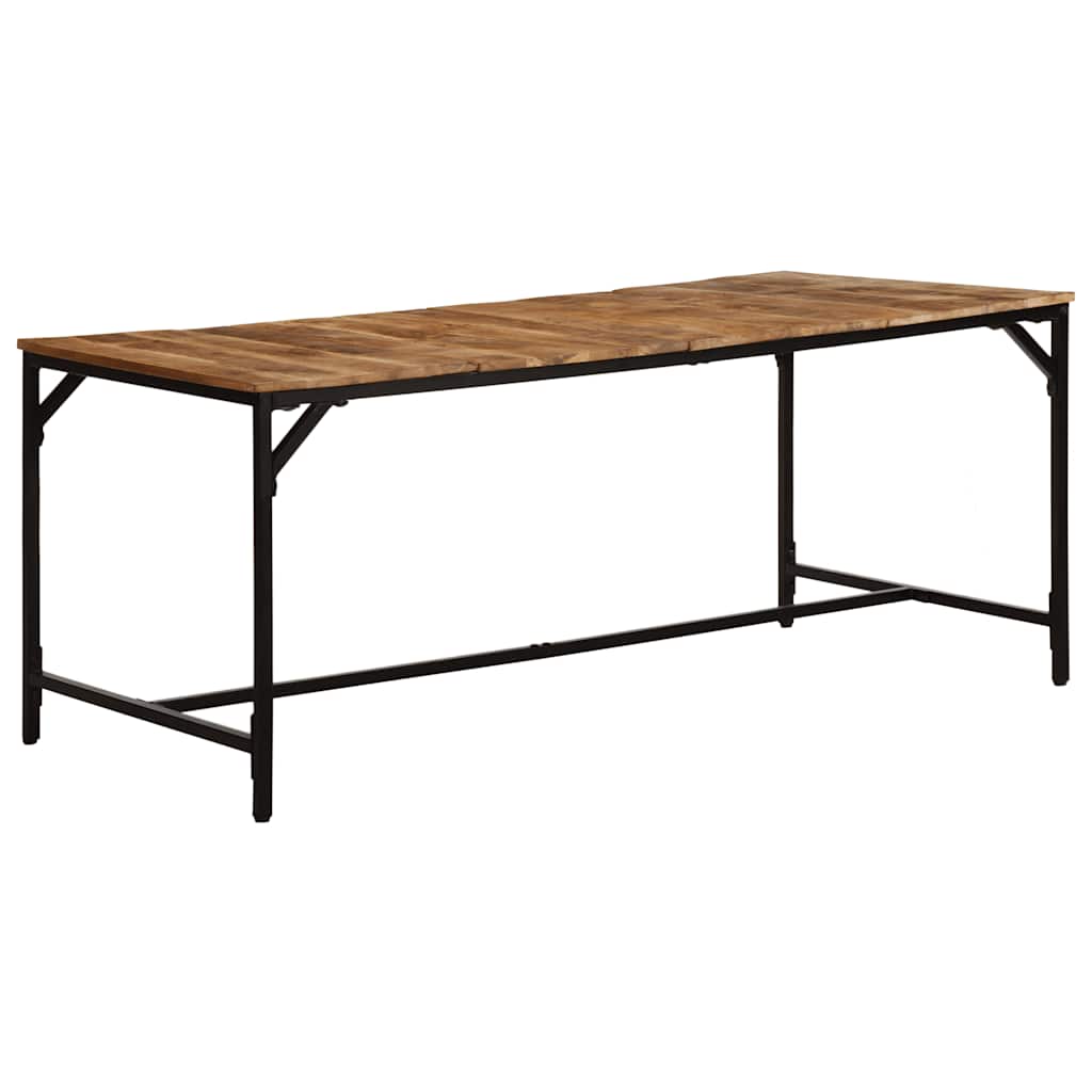 Dining table, 180x90x75cm, solid mango wood