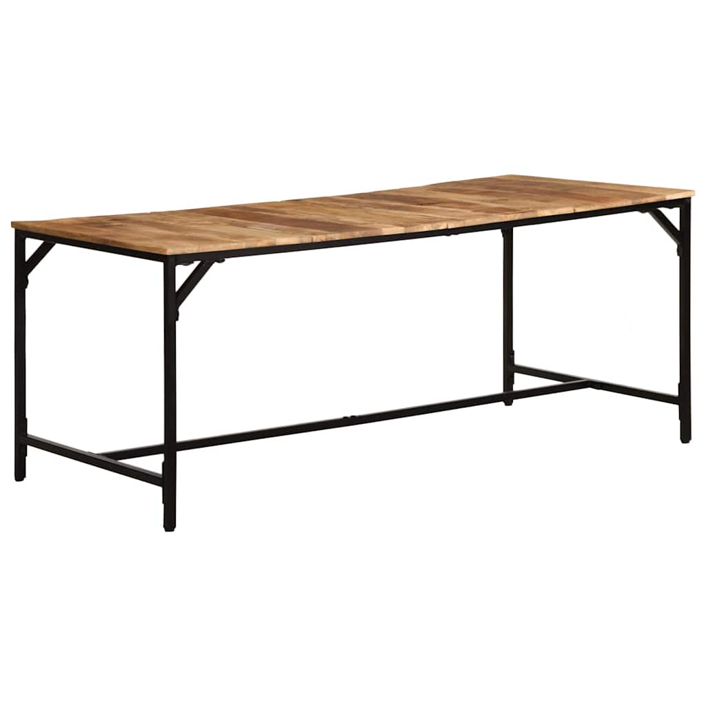 Dining table, 180x90x75cm, solid mango wood