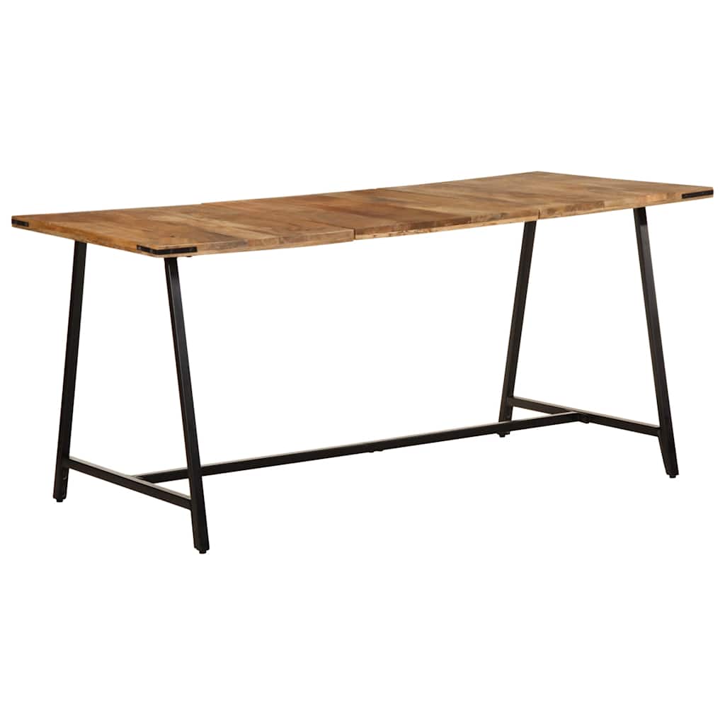 Dining table, 160x80x75cm, solid mango wood
