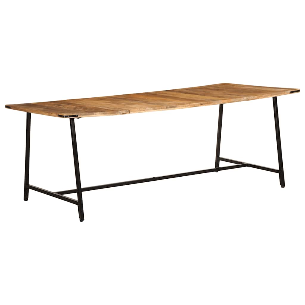 Dining table, 200x100x75cm, solid mango wood