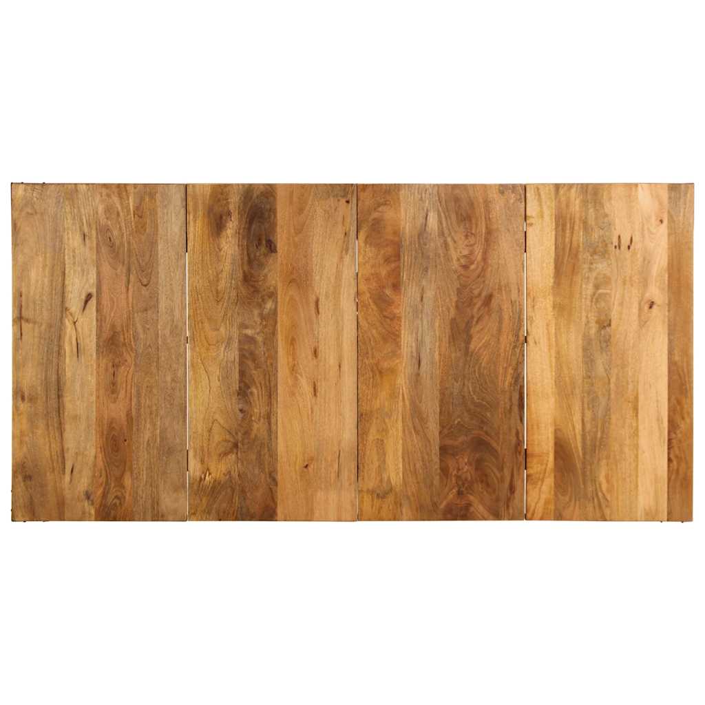 Dining table, 200x100x75cm, solid mango wood