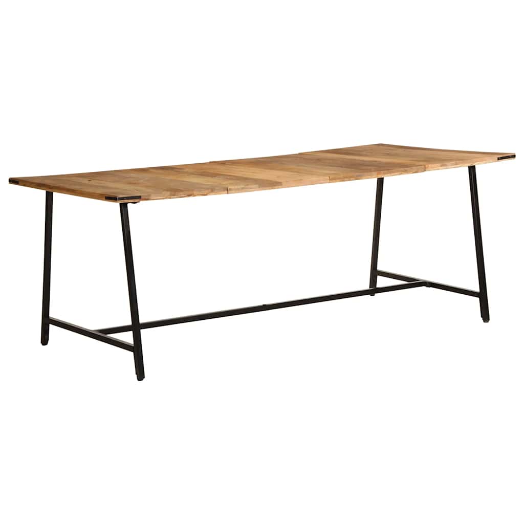 Dining table, 200x100x75cm, solid mango wood