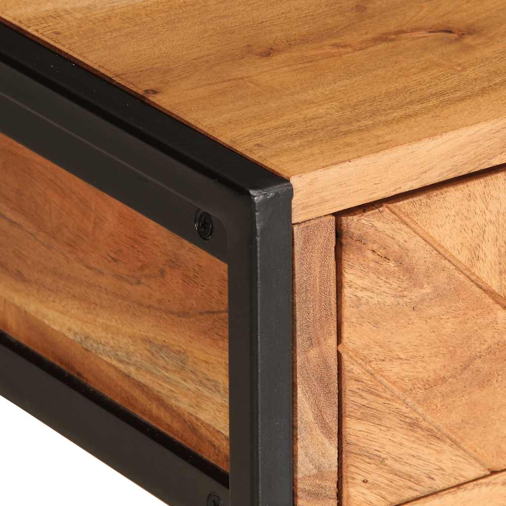 Coffee table, 110x55x40cm, solid acacia wood