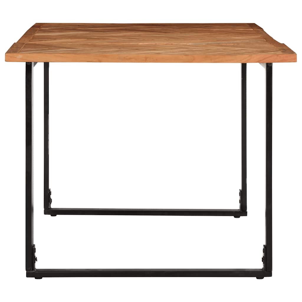 Valgomojo stalas, 180x90x75 cm, akacijos medienos masyvas